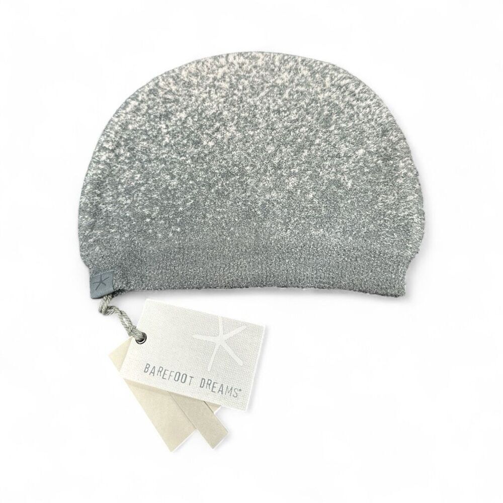 NWT Barefoot Dreams Smokey Green Fog Gray CozyChic Lite Confetti Beanie One Size